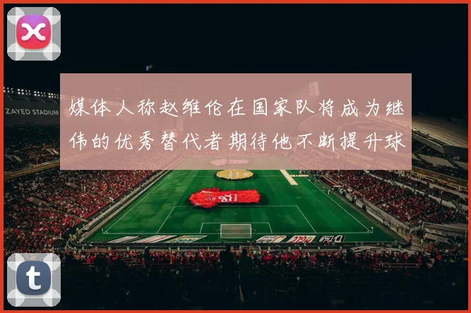 媒体人称赵维伦在国家队将成为继伟的优秀替代者期待他不断提升球技